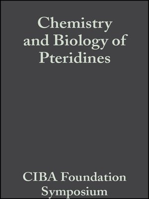 cover image of Chemistry and Biology of Pteridines
